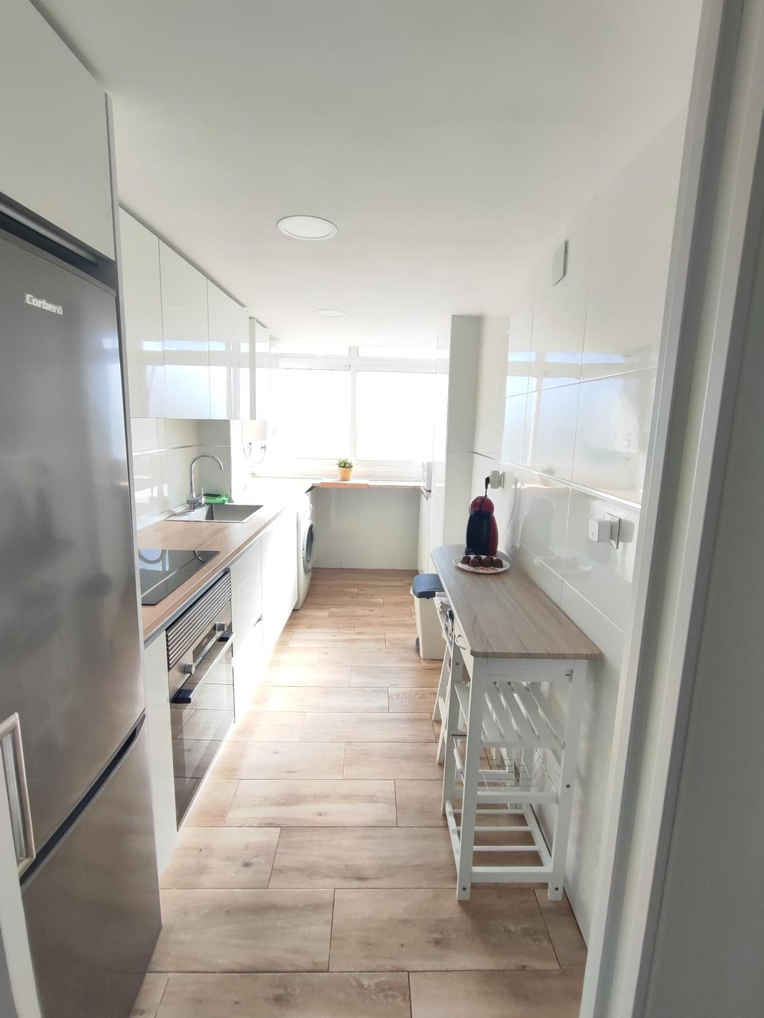 Apartamento Malaga 300 Metros De La Playa Buitenkant foto